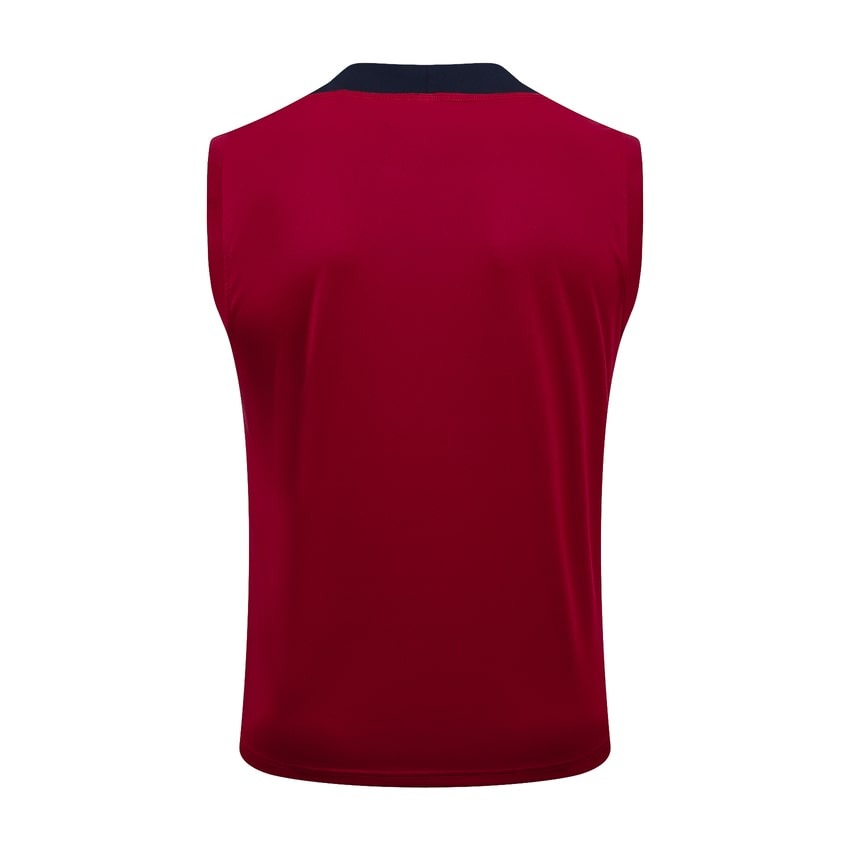 Debardeur Short Angleterre Homme 2024 2025 Rouge
