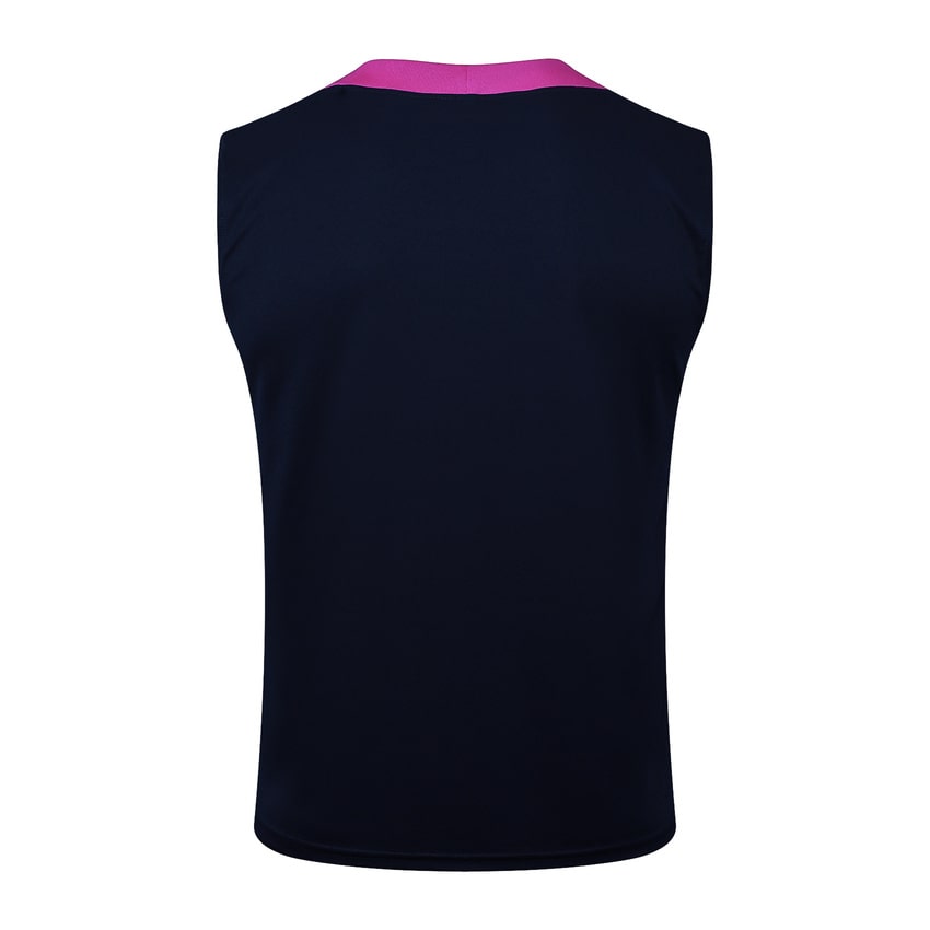 Debardeur Short Barcelone Homme 2025 2026 Noir Rose
