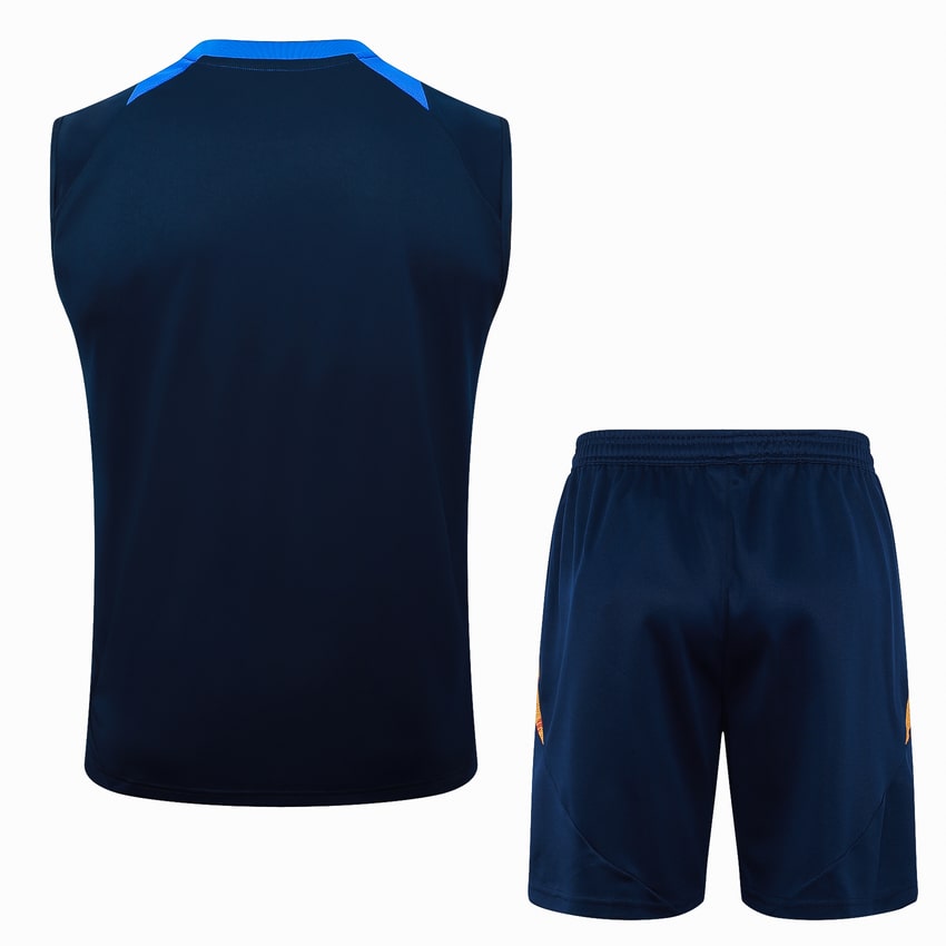 Debardeur Short Juventus Homme 2024 2025 Bleu Foncé