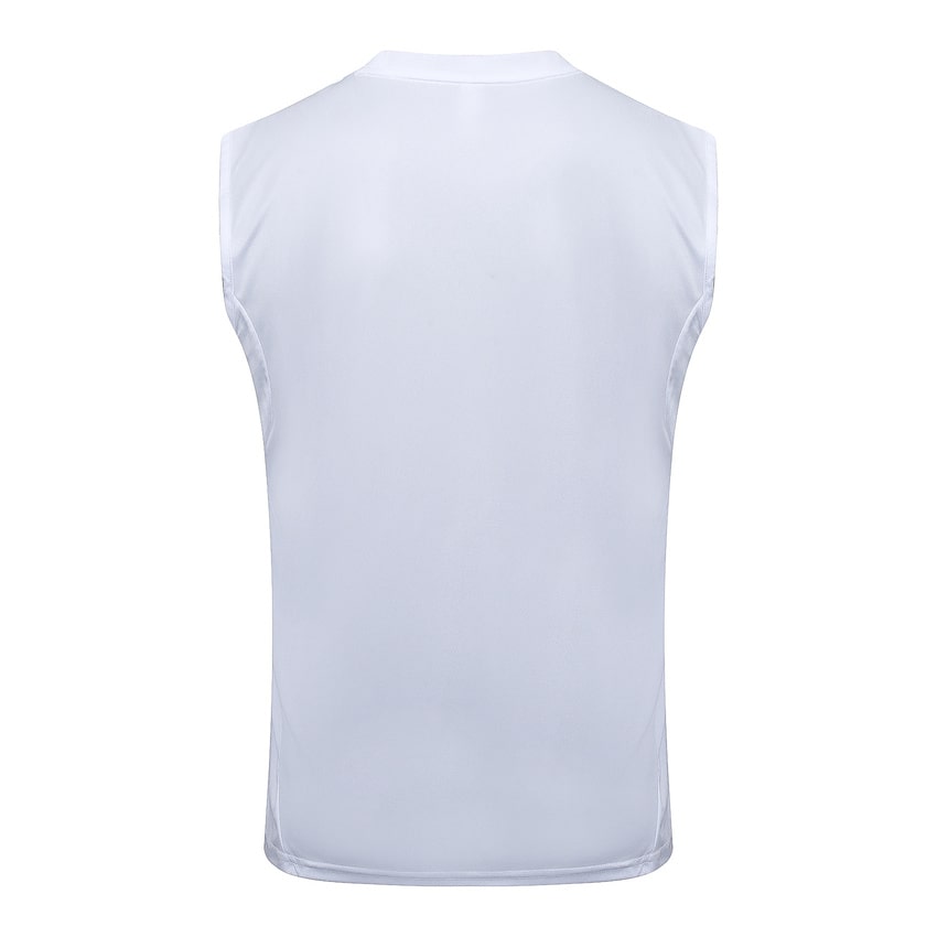 Debardeur Short Real Madrid Homme 2025 2026 Blanc Bleu