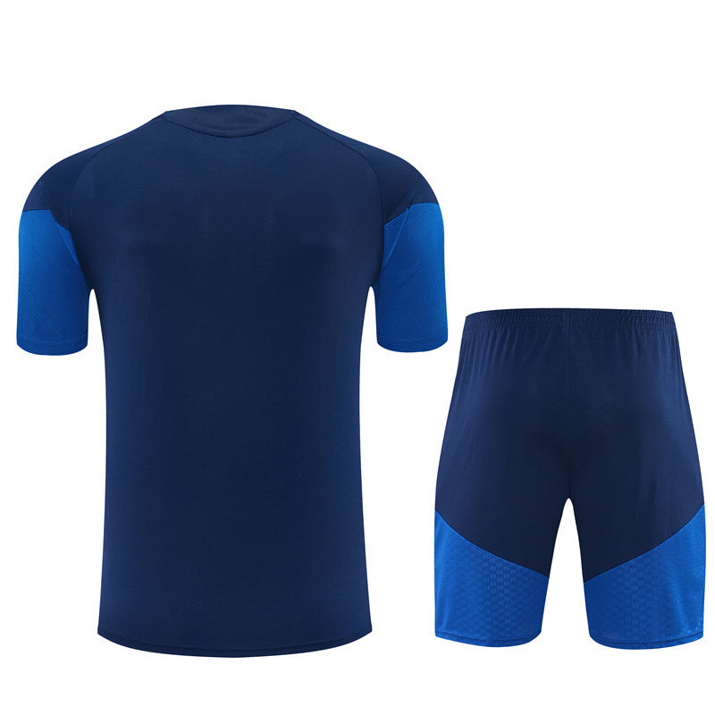 Ensemble Maillot Short Colombie Homme/Enfant 2026 2027 Royal Bleu