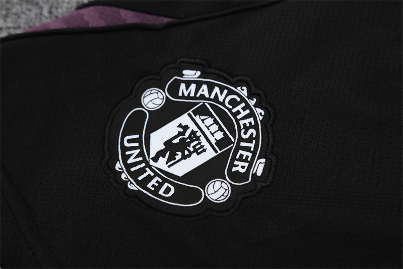 Ensemble Maillot Short Manchester United Homme/Enfant 2025 2026 Violet