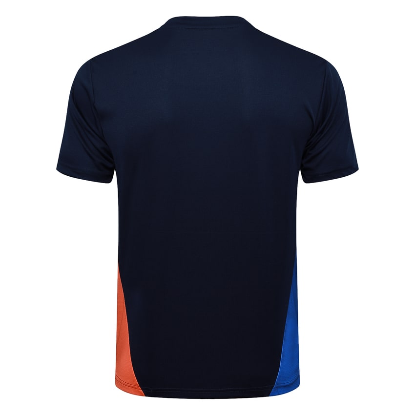 Ensemble Maillot Short Marseille OM Homme 2025 2026 Bleu Foncé
