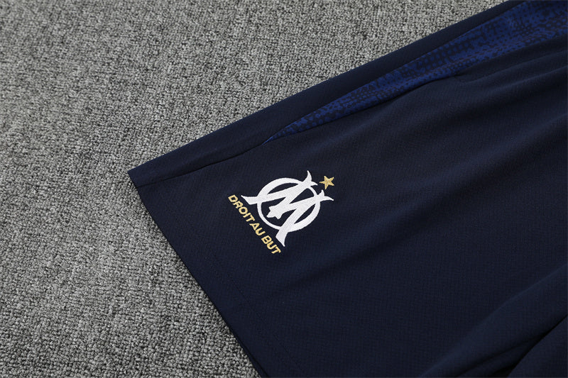 Ensemble Maillot Short Marseille OM Homme/Enfant 2025 2026 Bleu Ciel
