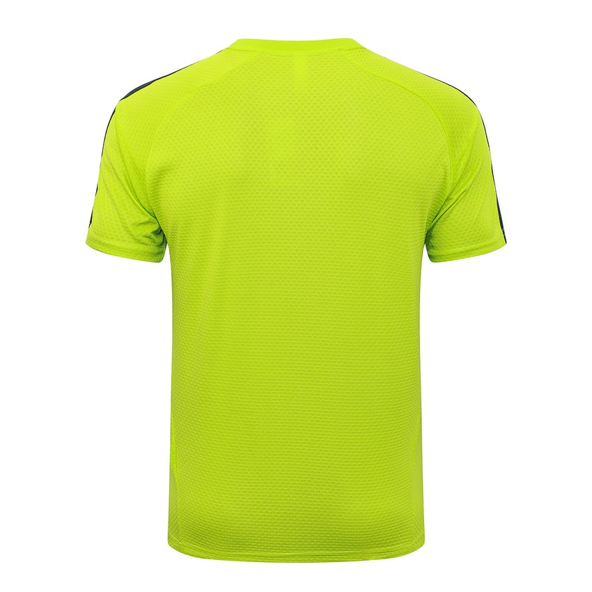 Ensemble Maillot Short Real Madrid Homme/Enfant 2025 2026 Jaune Foncé