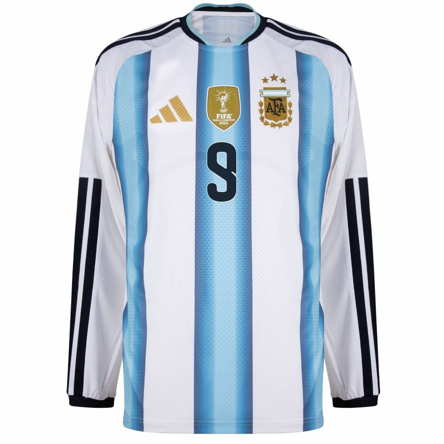 Maillot Argentine Homme Domicile Manches Longues 2026 2027