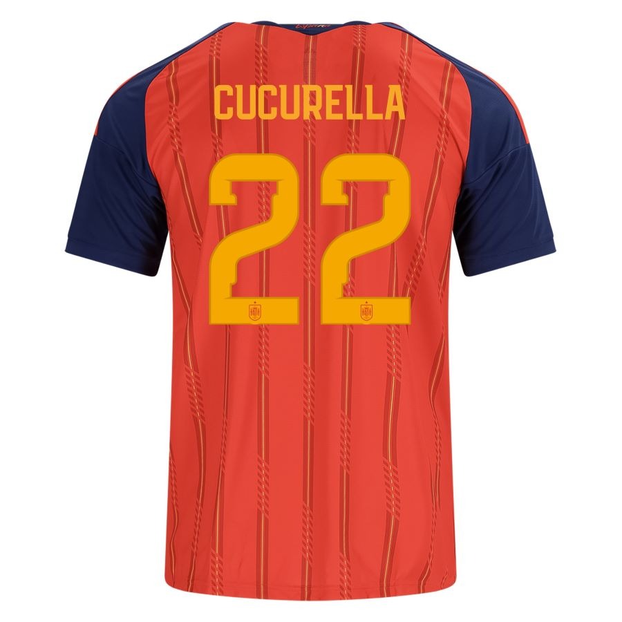 Maillot Espagne Cucurella Homme Domicile 2026 2027