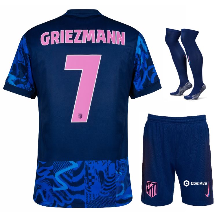 Maillot Kit Enfant Atletico Madrid Third 2024 2025