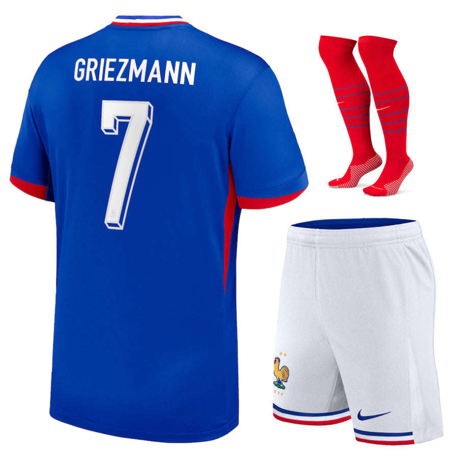 Maillot Kit Enfant France Domicile Euro 2024 2025