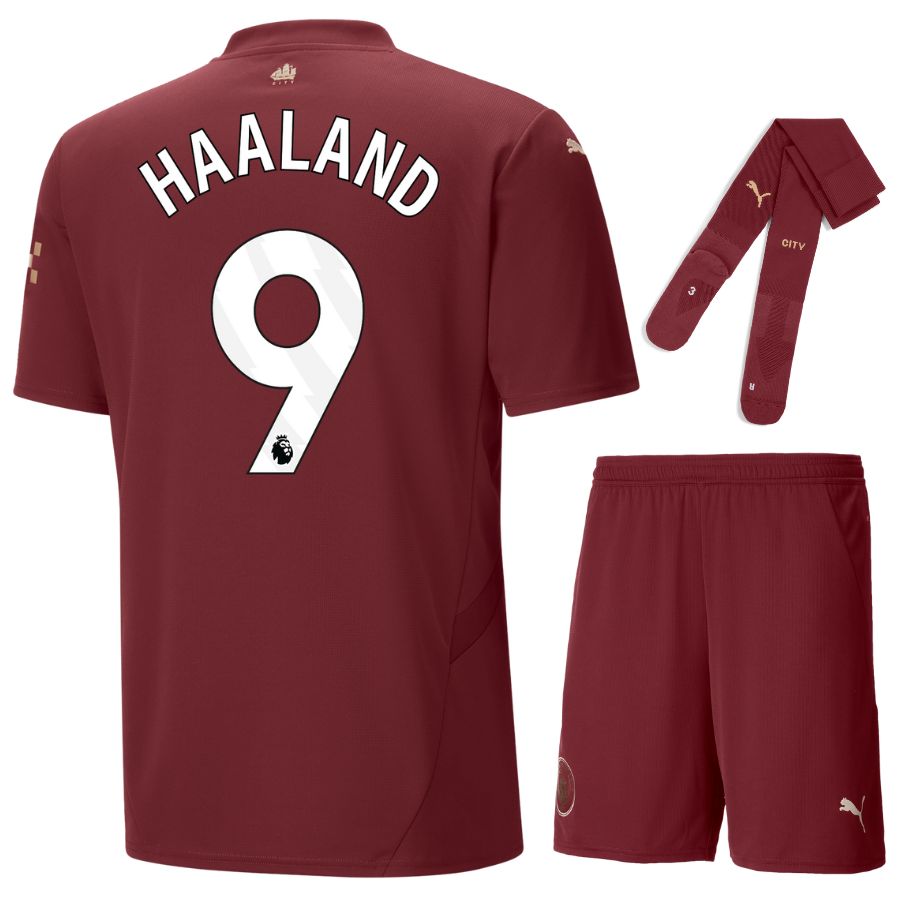Maillot Kit Enfant Manchester City Exterieur 2024 2025