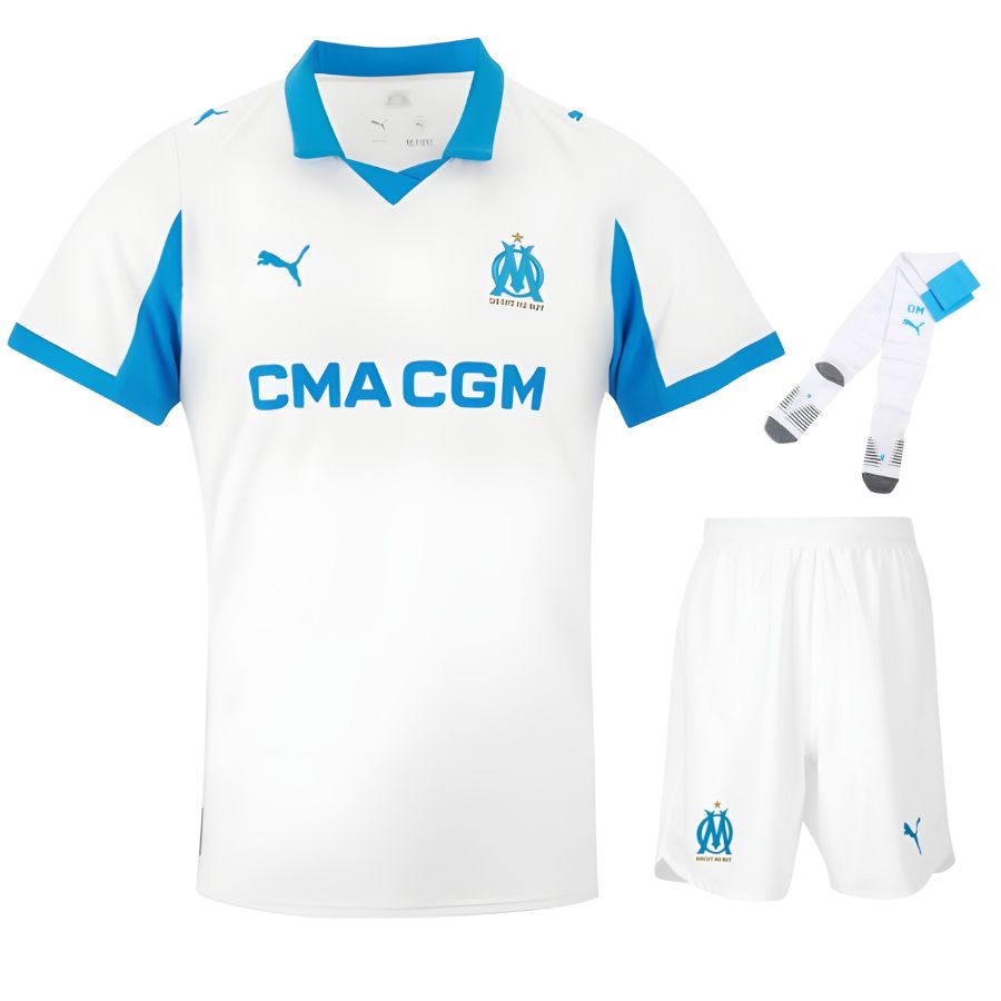 Maillot Kit Enfant Marseille Jul D&P Domicile 2025 2026