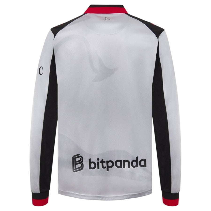 Maillot AC Milan Manches Longues Slam Jam Fourth Argent Homme 2025 2026