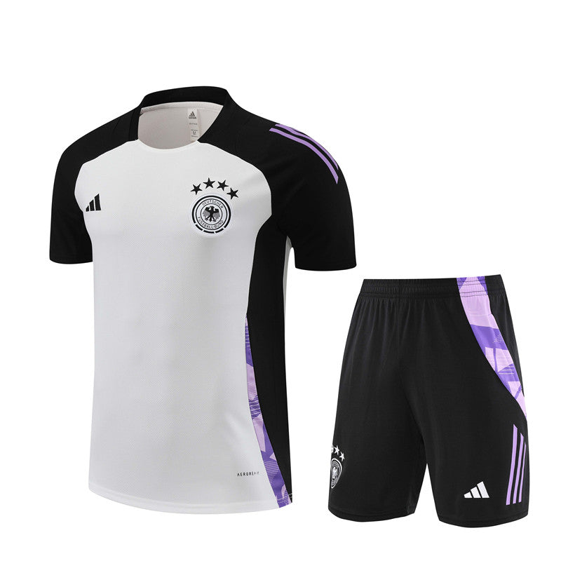 Maillot/Short entraînement Allemagne Blanc 2024 2025