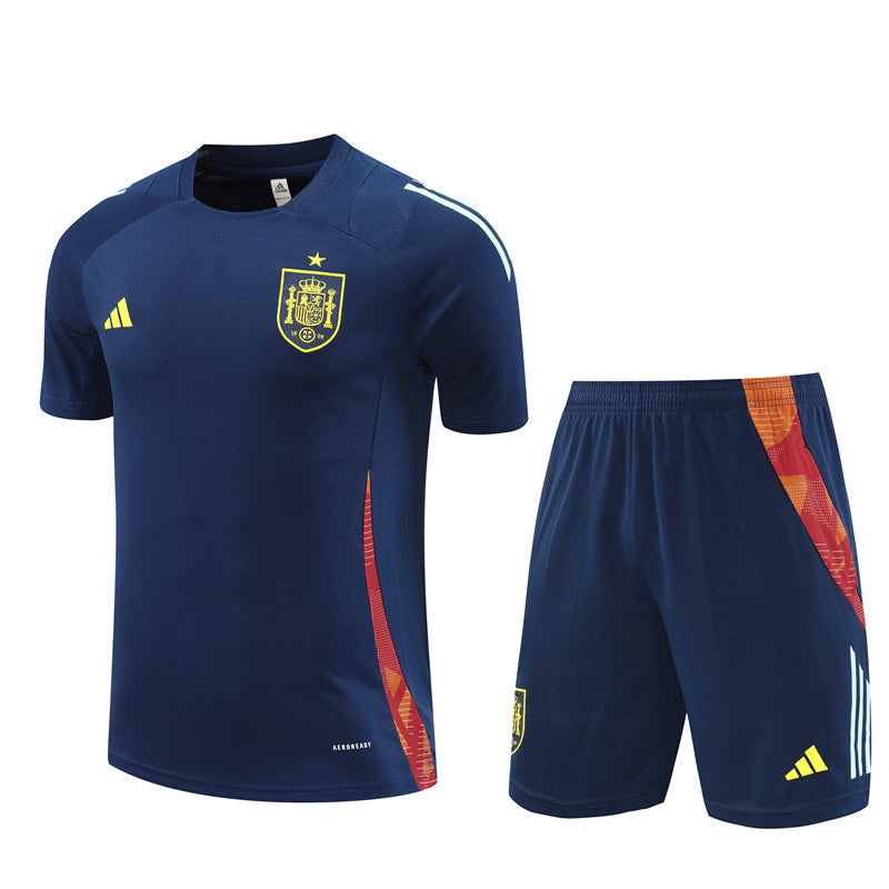 Maillot/Short entraînement Espagne Bleu 2024/25