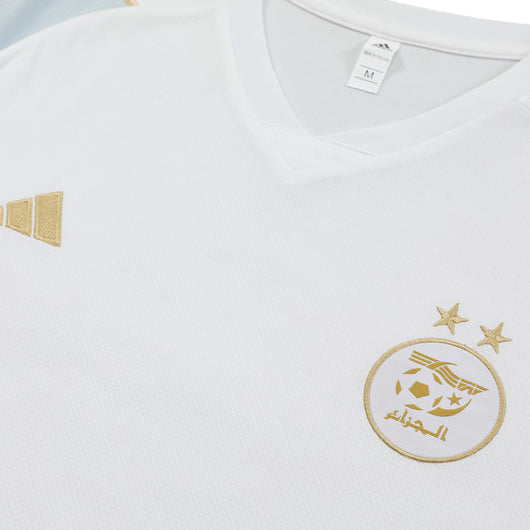 Maillot Training Algerie Blanc Homme/Enfant 2023-2024