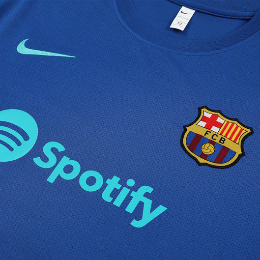 Maillot Training Barcelone Bleu Homme/Enfant 2023-2024