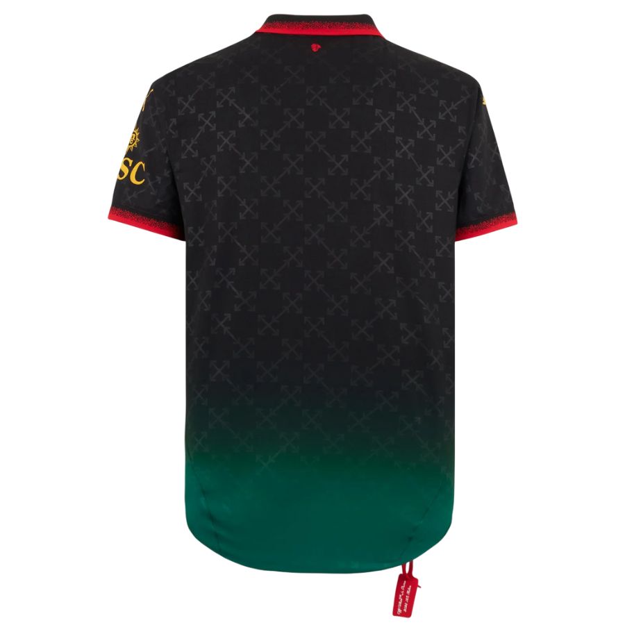 Maillot Milan AC Fourth Off-White Homme 2024 2025 Noir