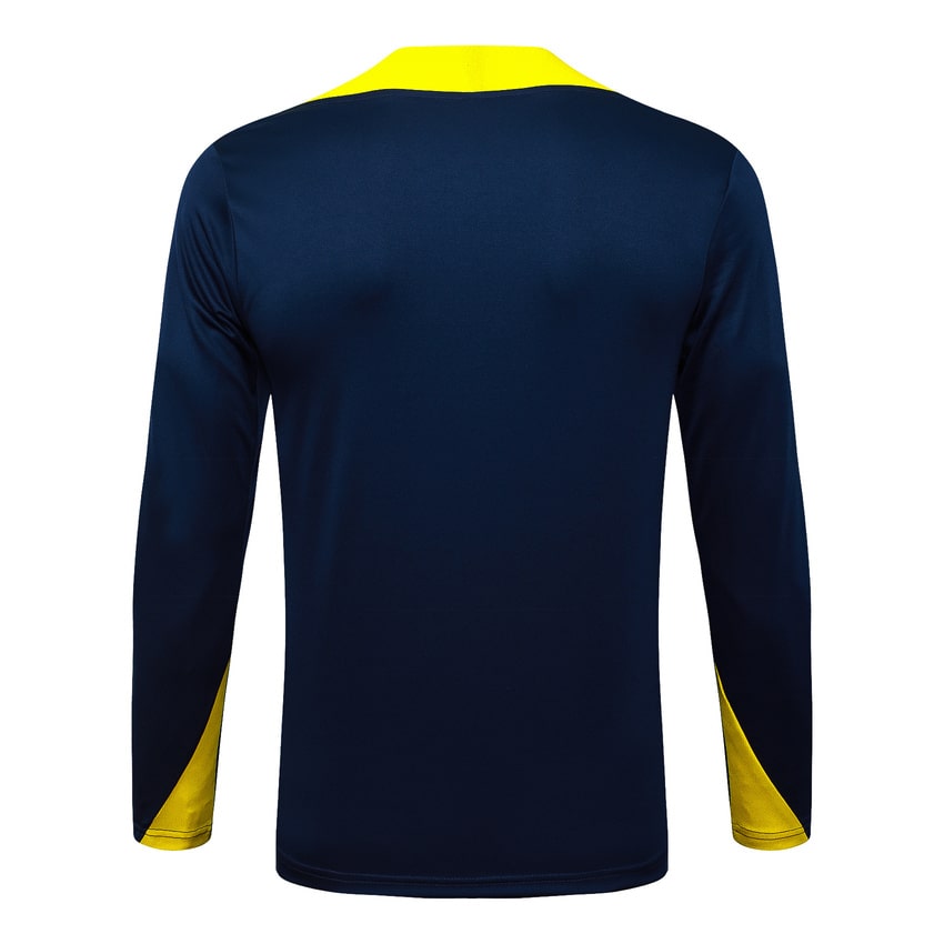 Survetement Atletico Madrid Training Homme/Enfant 2025 2026 Bleu Jaune