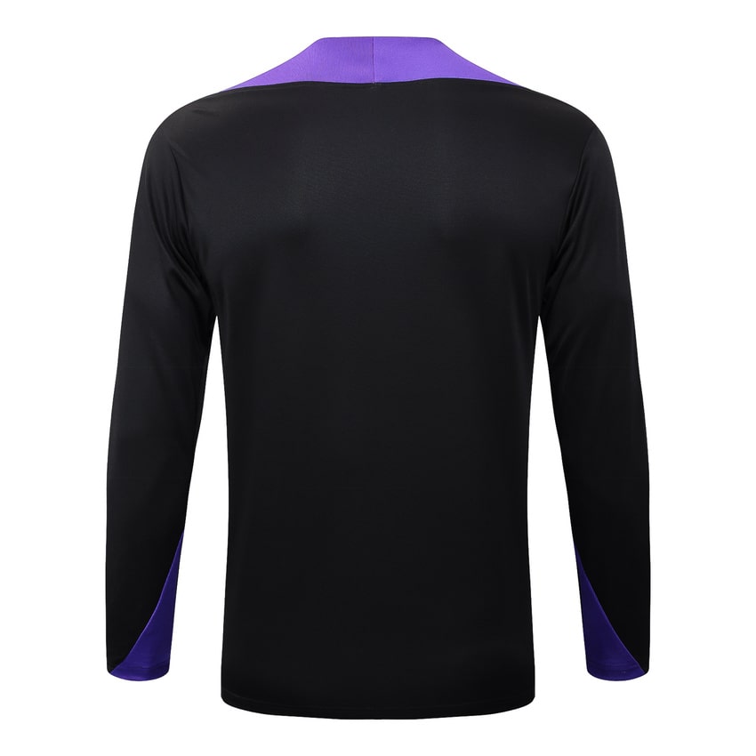 Survetement Barcelone Training Homme/Enfant 2025 2026 Noir Violet