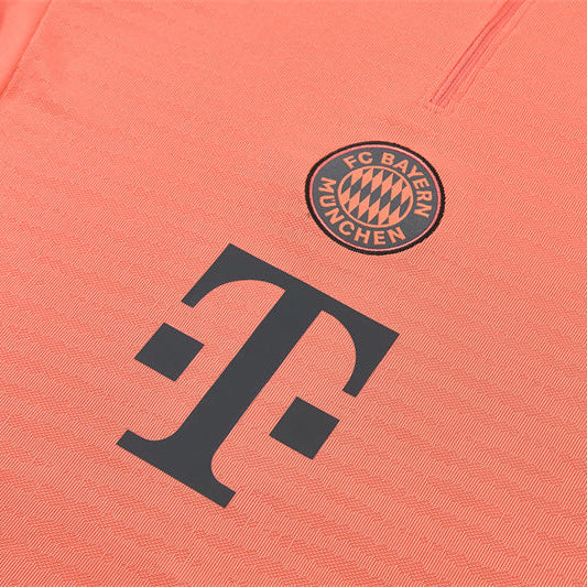 Survetement Bayern Munich Training Homme/Enfant 2025 2026 Gris Sombre Orange
