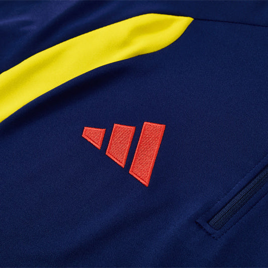 Survetement Colombie Training Homme/Enfant 2026 2027 Bleu Saphir