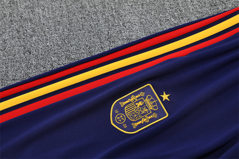 Survetement Espagne Training Homme/Enfant 2026 2027 Bleu