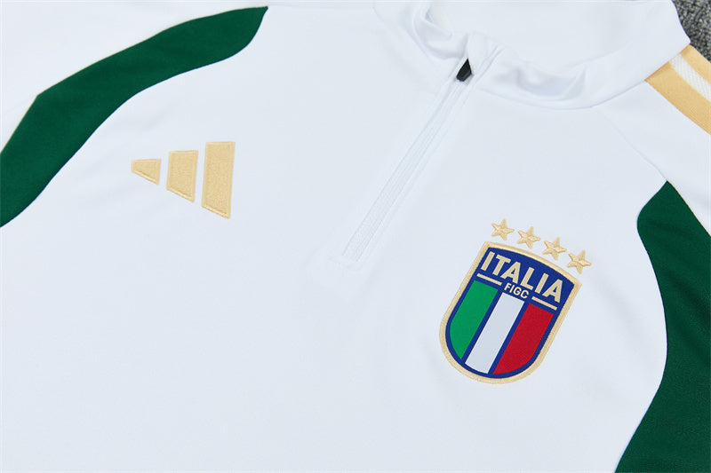 Survetement Italie Training Homme/Enfant 2026 2027 Blanc