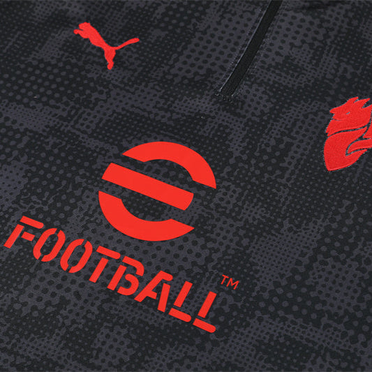 Survetement Milan AC Training Homme/Enfant 2025 2026 Gris
