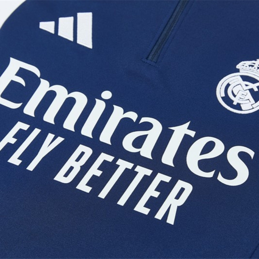 Survetement Real Madrid Training Homme/Enfant 2026 2027 Royal Bleu