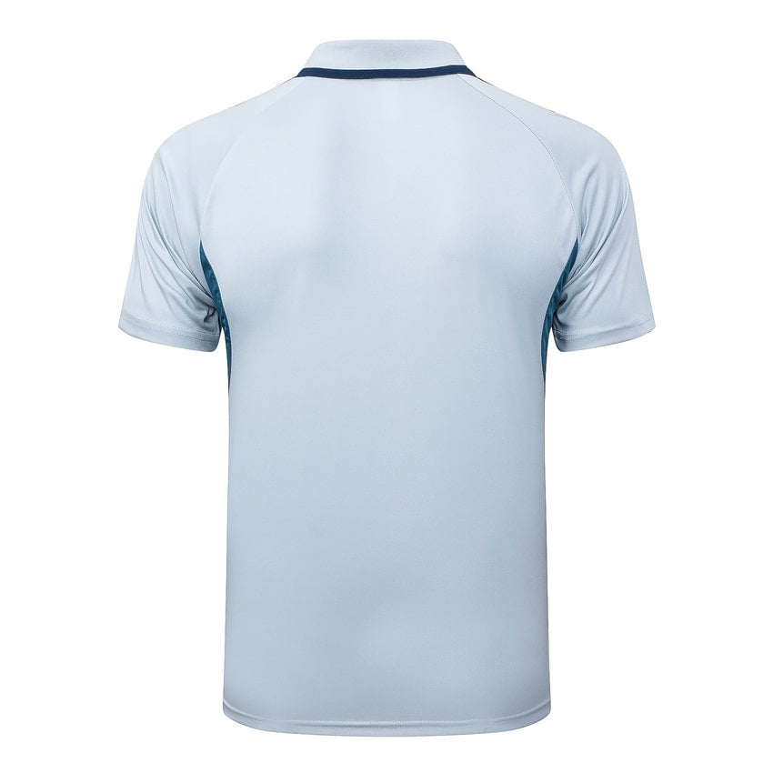 Polo Arsenal Homme 2025 2026 Blanc Bleu