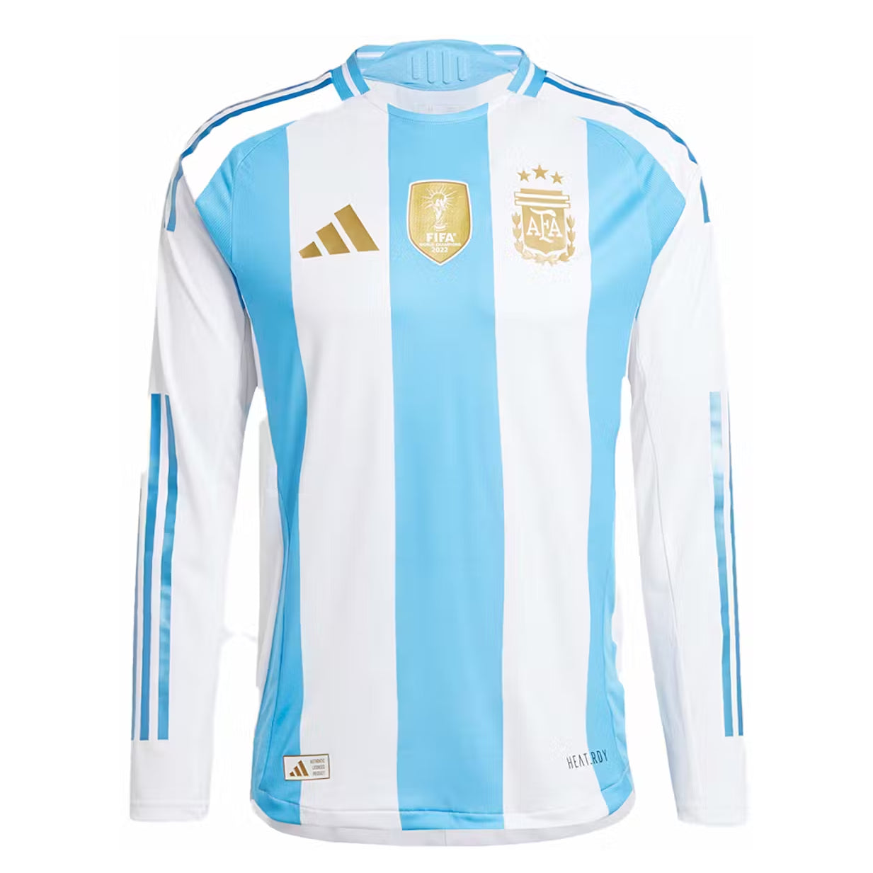 Maillot Argentine Manches Longues Homme Domicile 2024 2025