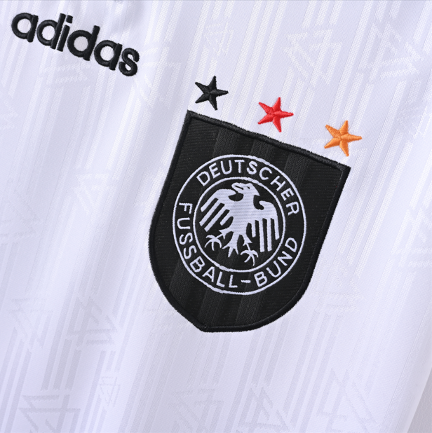 Maillot Allemagne Retro Vintage 1996 Domicile Homme