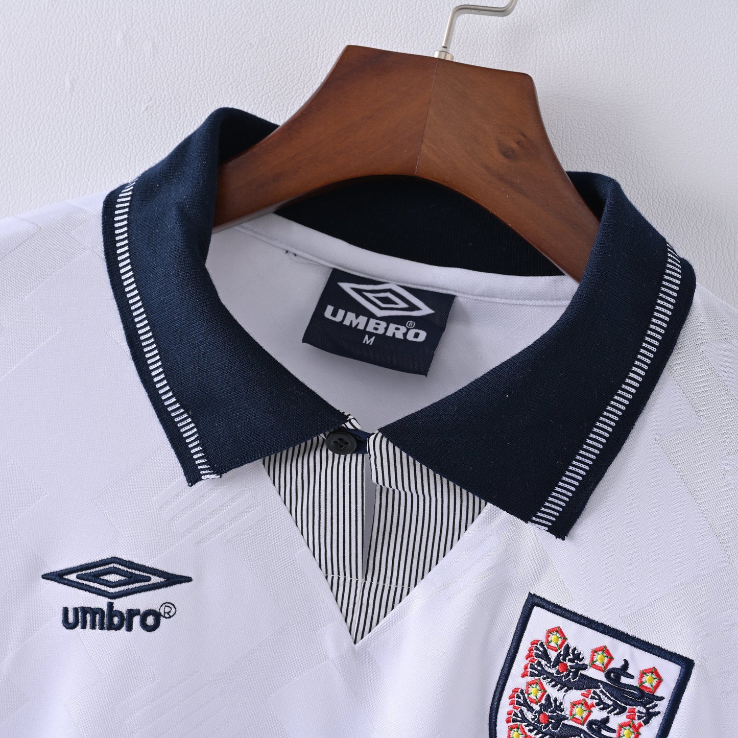 Maillot Angleterre Retro Vintage 1990 Domicile Homme