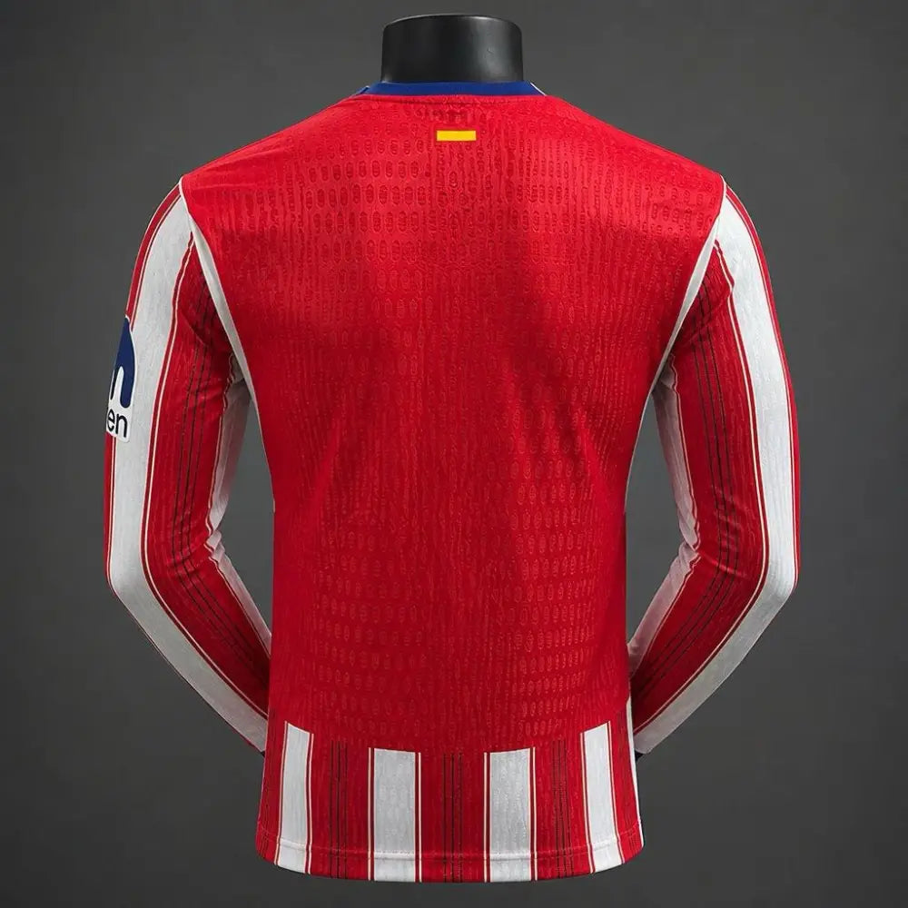 Maillot Atlético Madrid Domicile 2026/2027 Version joueur Manches longues