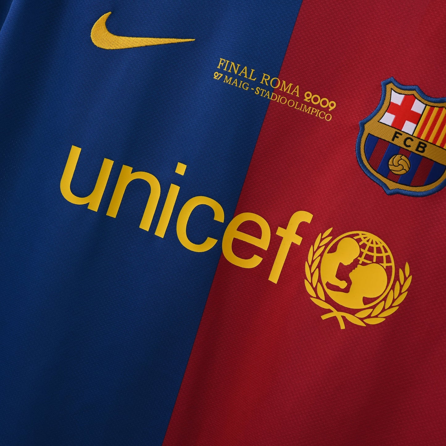 Maillot Barcelone Retro Vintage 2008-2009 Domicile Homme