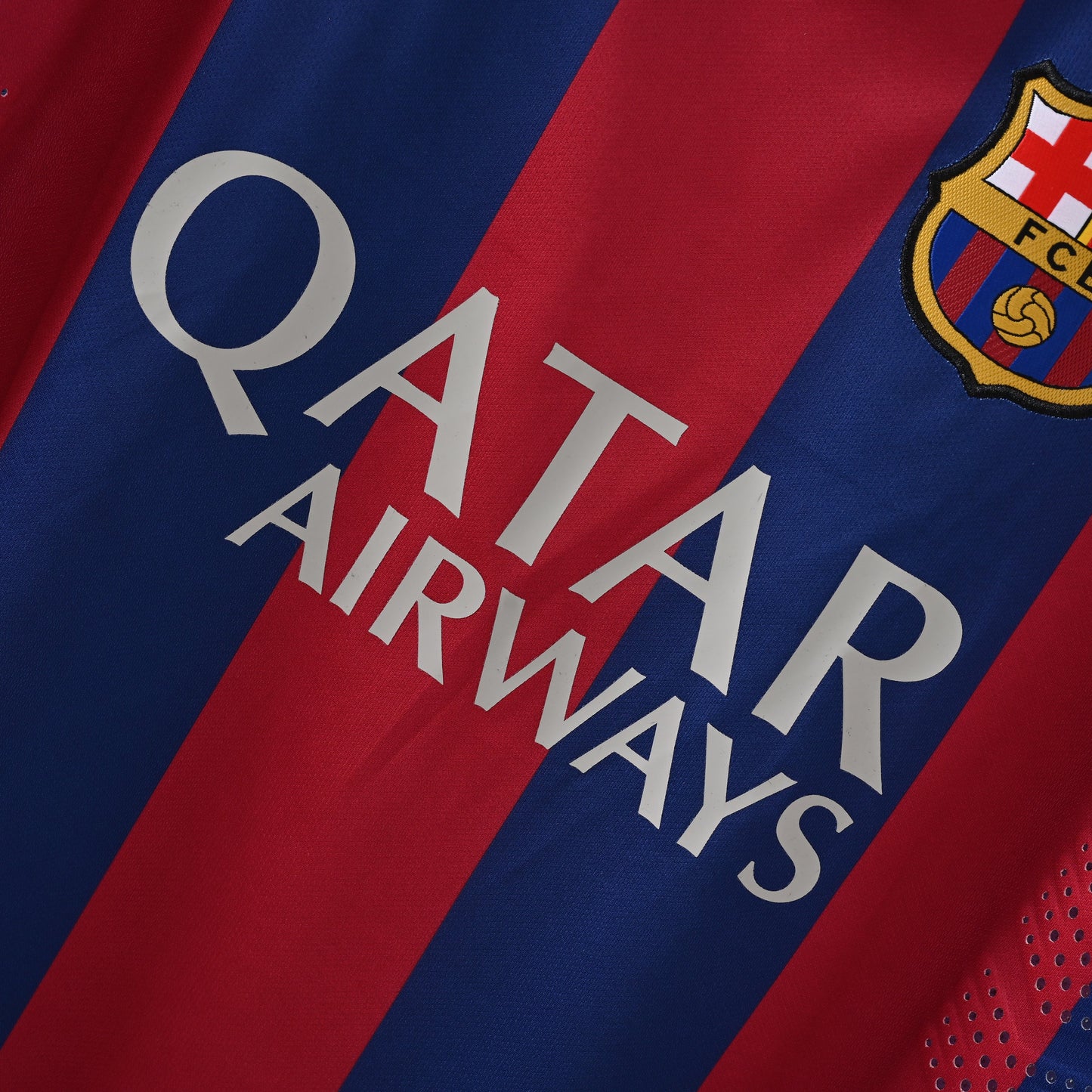 Maillot Barcelone Retro Vintage 2014-2015 Domicile Homme