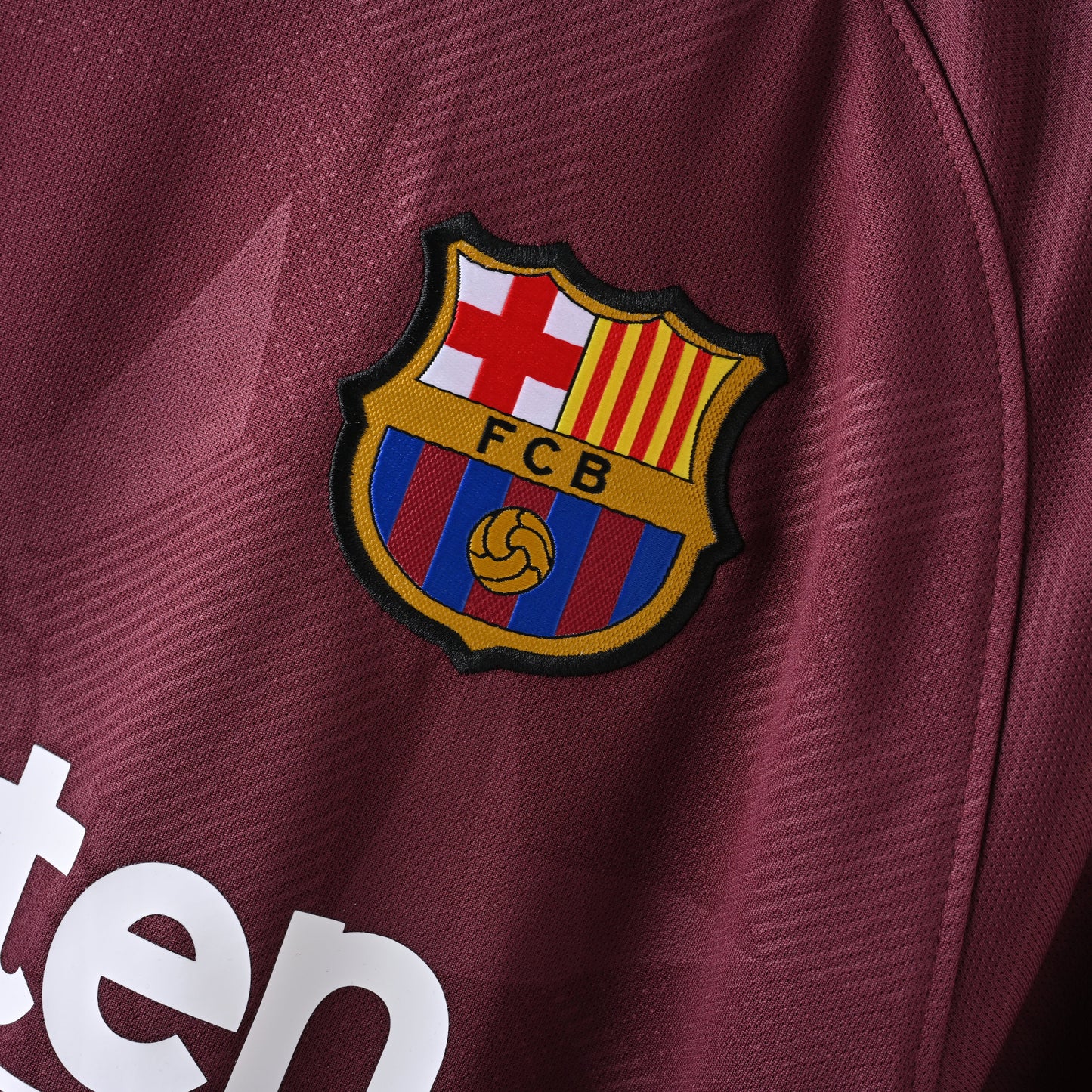 Maillot Barcelone Retro Vintage 2017-2018 Exterieur Homme