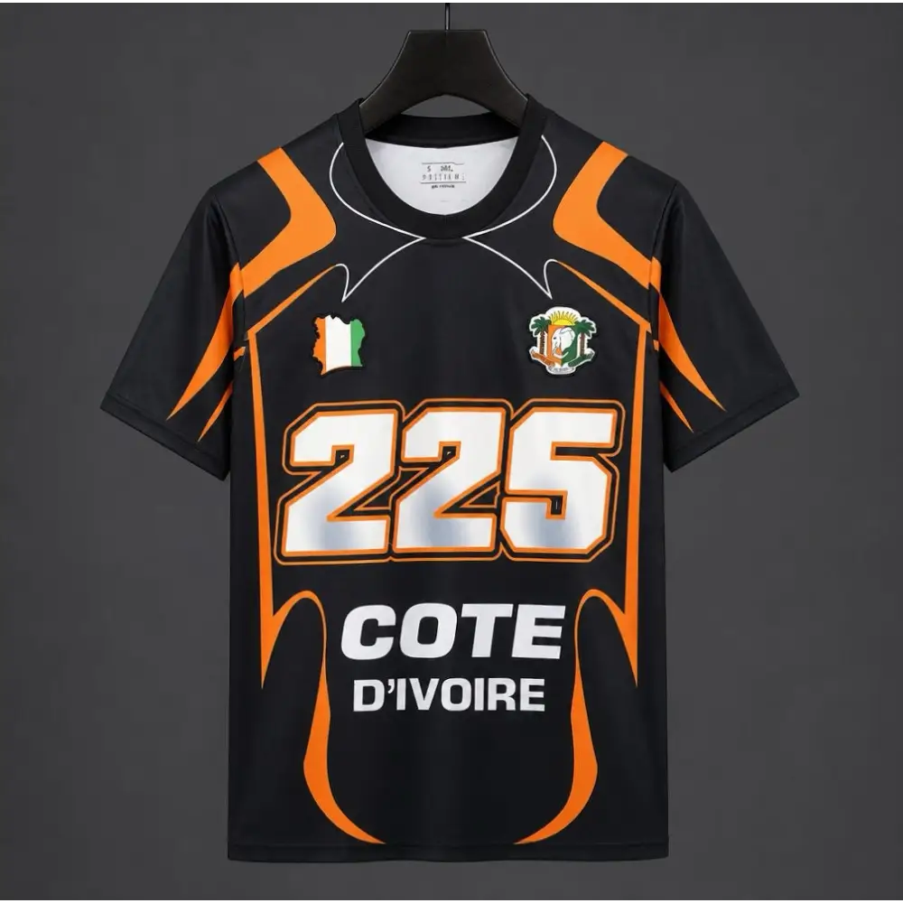 Maillot Cote d'Ivoire Concept 2026/2027 noir
