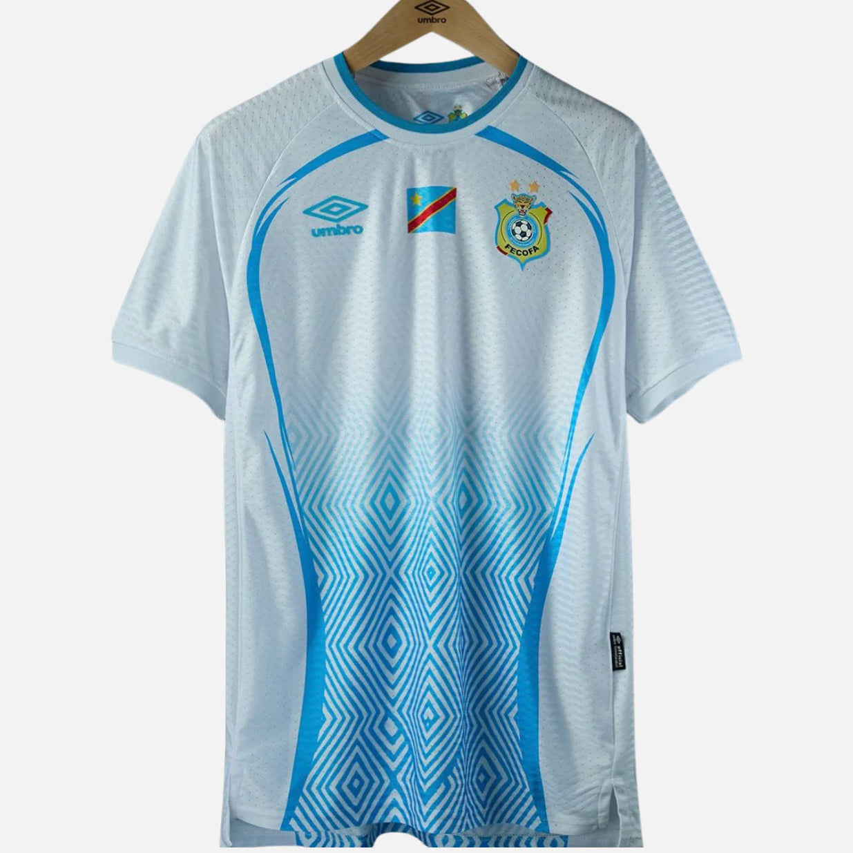 Maillot Exterieur République Démocratique du Congo 2025/2026 Blanc