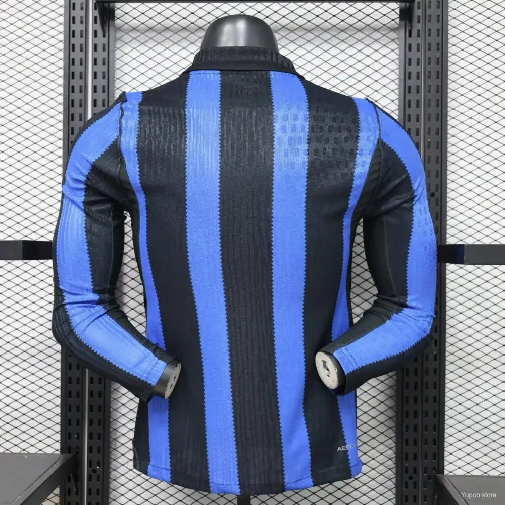 Maillot Inter Milan Domicile Version Joueur 2026/2027 Manches longues