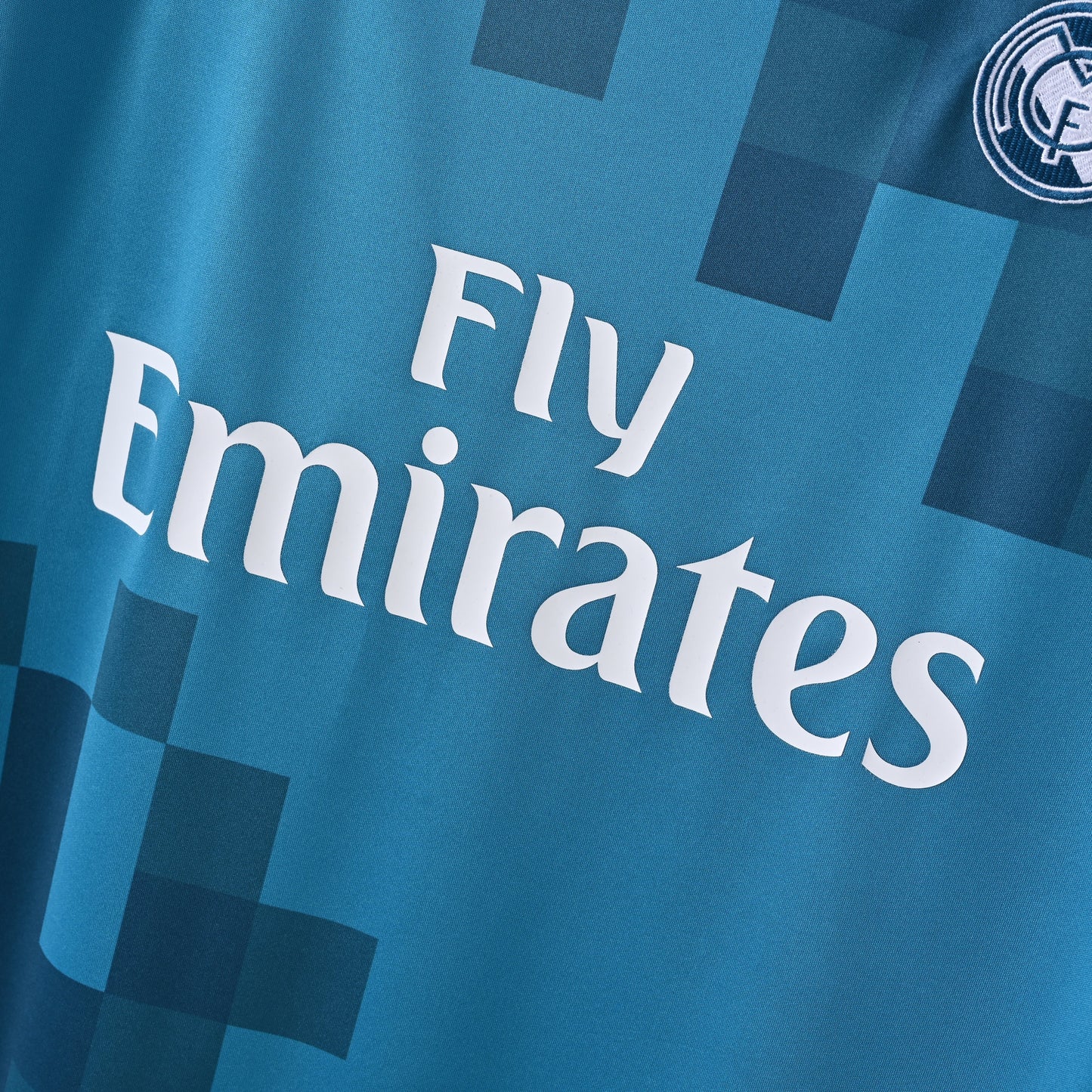Maillot Real Madrid Manches Longues Retro Vintage 2017-2018 Third Homme
