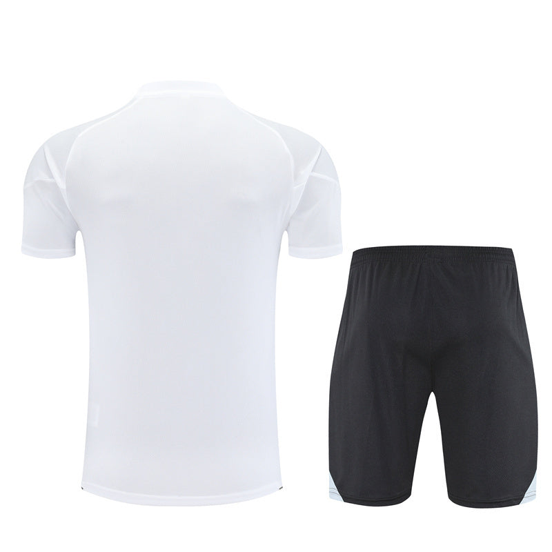 Maillot Short Training Real Madrid Blanc Homme/Enfant 2025 2026