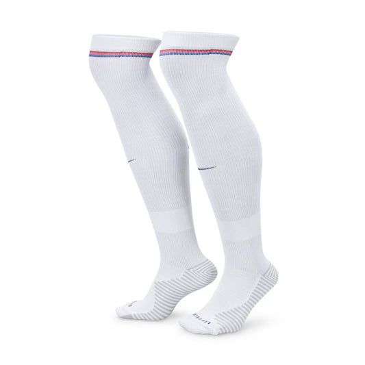 Chaussettes Angleterre Domicile Blanc 2024 2025 Homme