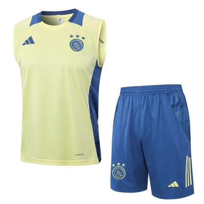 Debardeur Short Ajax Amsterdam Homme 2024 2025 Jaune