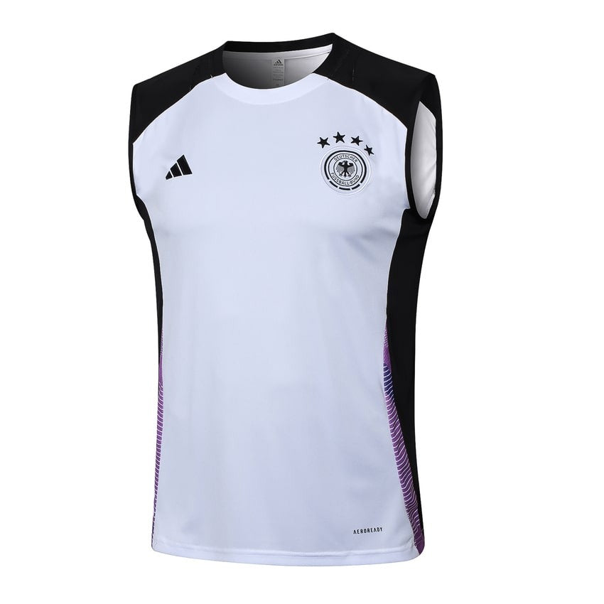 Debardeur Short Allemagne Homme 2024 2025 Blanc