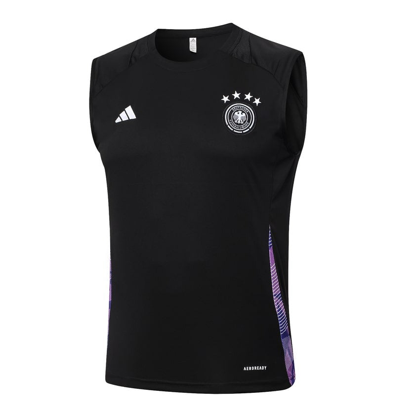 Debardeur Short Allemagne Homme 2024 2025 Noir