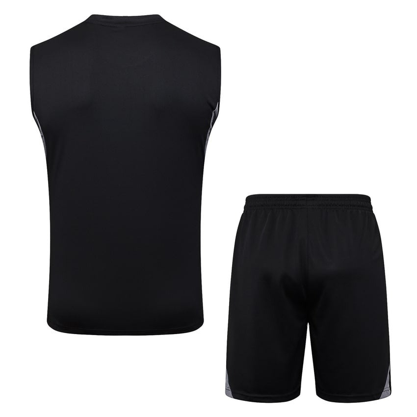 Debardeur Short Allemagne Homme 2025 2026 Noir Blanc