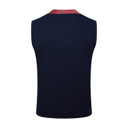 Debardeur Short Angleterre Homme 2024 2025 Bleu Foncé