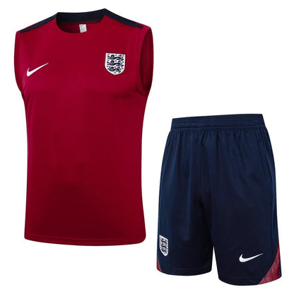 Debardeur Short Angleterre Homme 2024 2025 Rouge