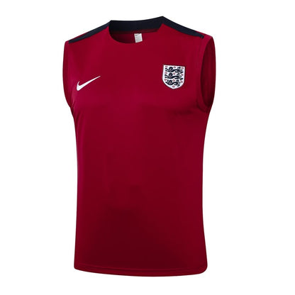 Debardeur Short Angleterre Homme 2024 2025 Rouge